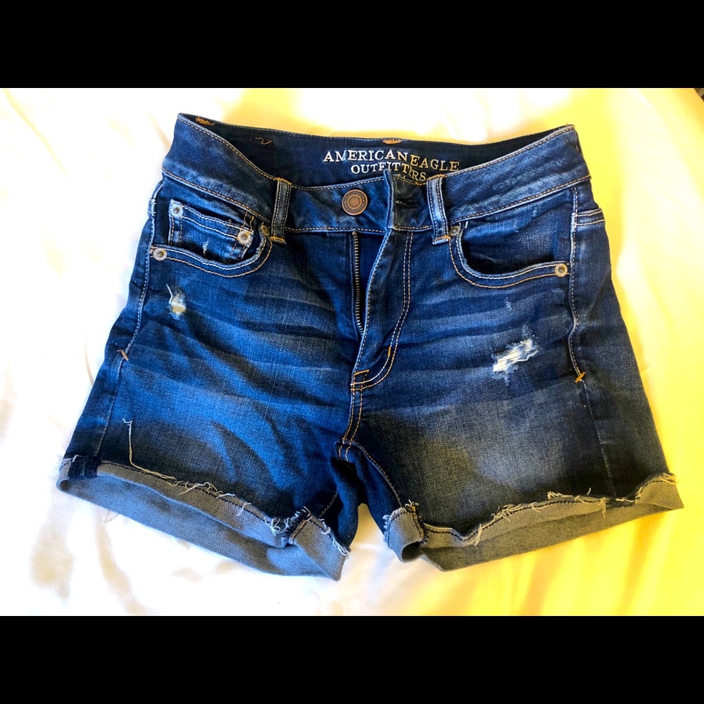 American Eagle Outfitters Denim shorts- size 0